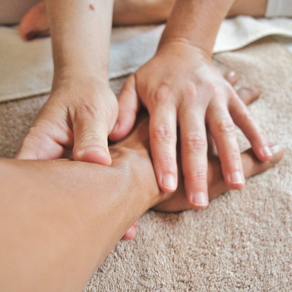 Deep tissue massage therapy