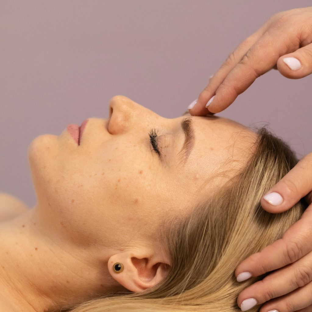 Indian head massage therapy
